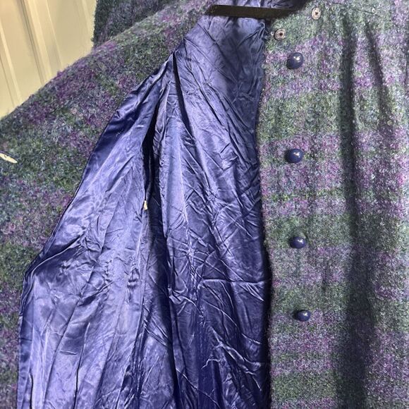 Vintage Bromley Petite Wool Coat -see Measurements - Picture 5 of 11